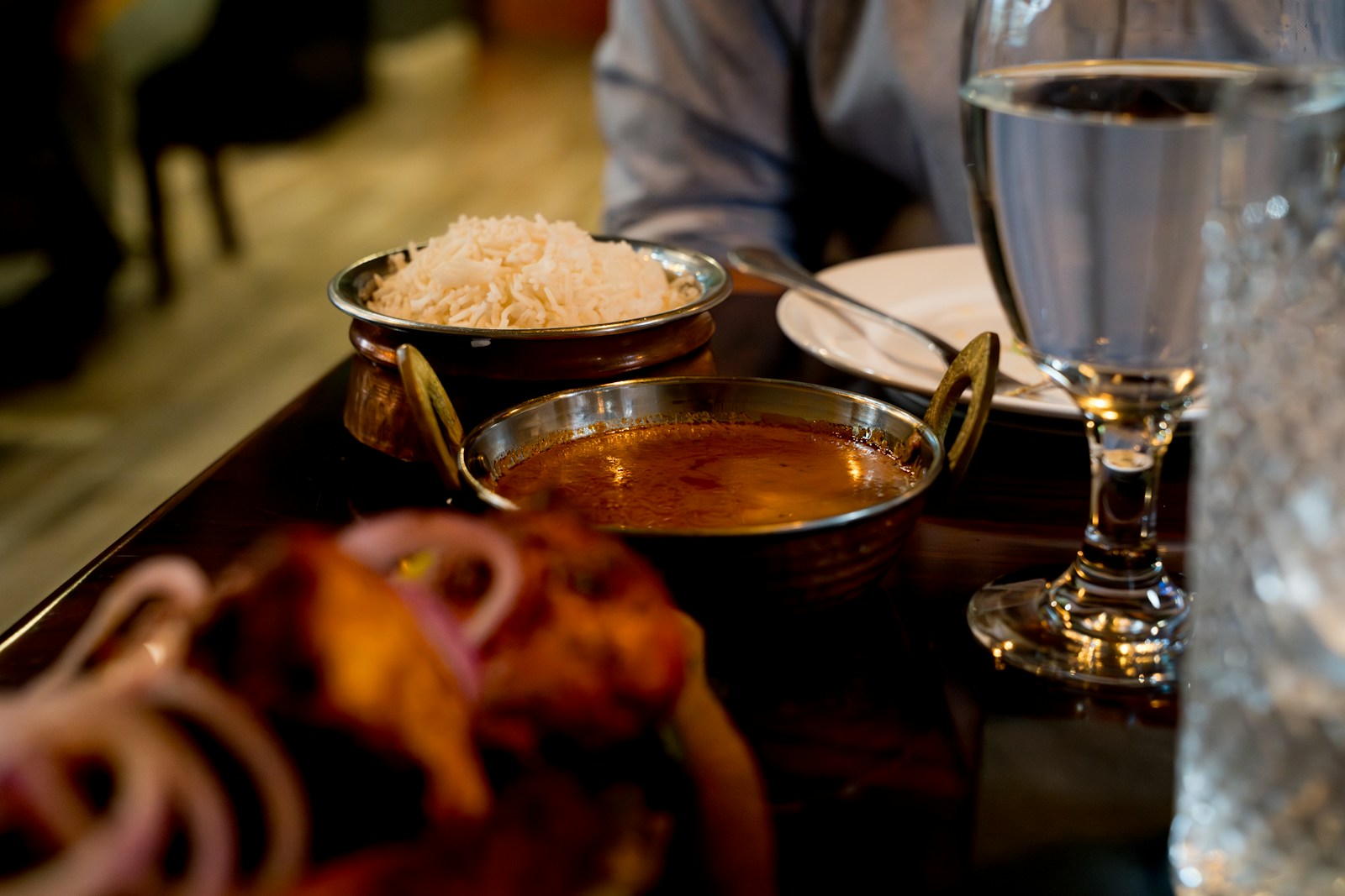 Street market scene from Unsplash